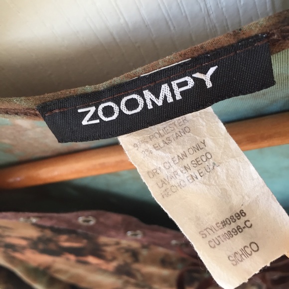 Vintage boho y2k tie dye bell sleeve long sleeve - Picture 8 of 8